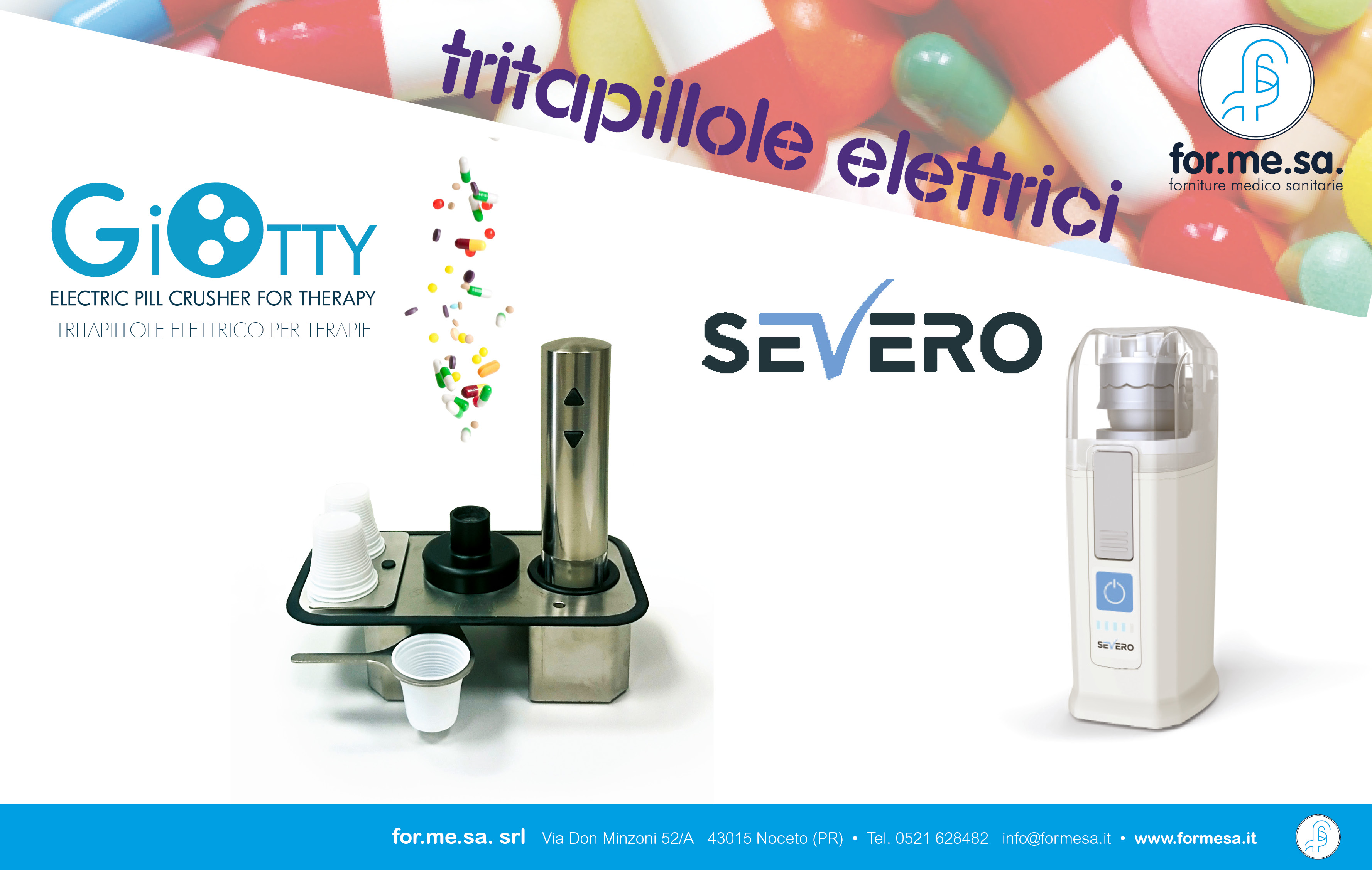 Severo Electric Pill Grinder